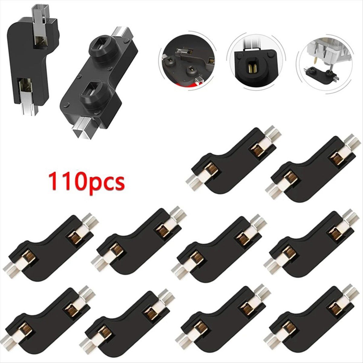 Hot Swap Pcb - T35C 110Pcs 핫 스와핑 PCB 소켓