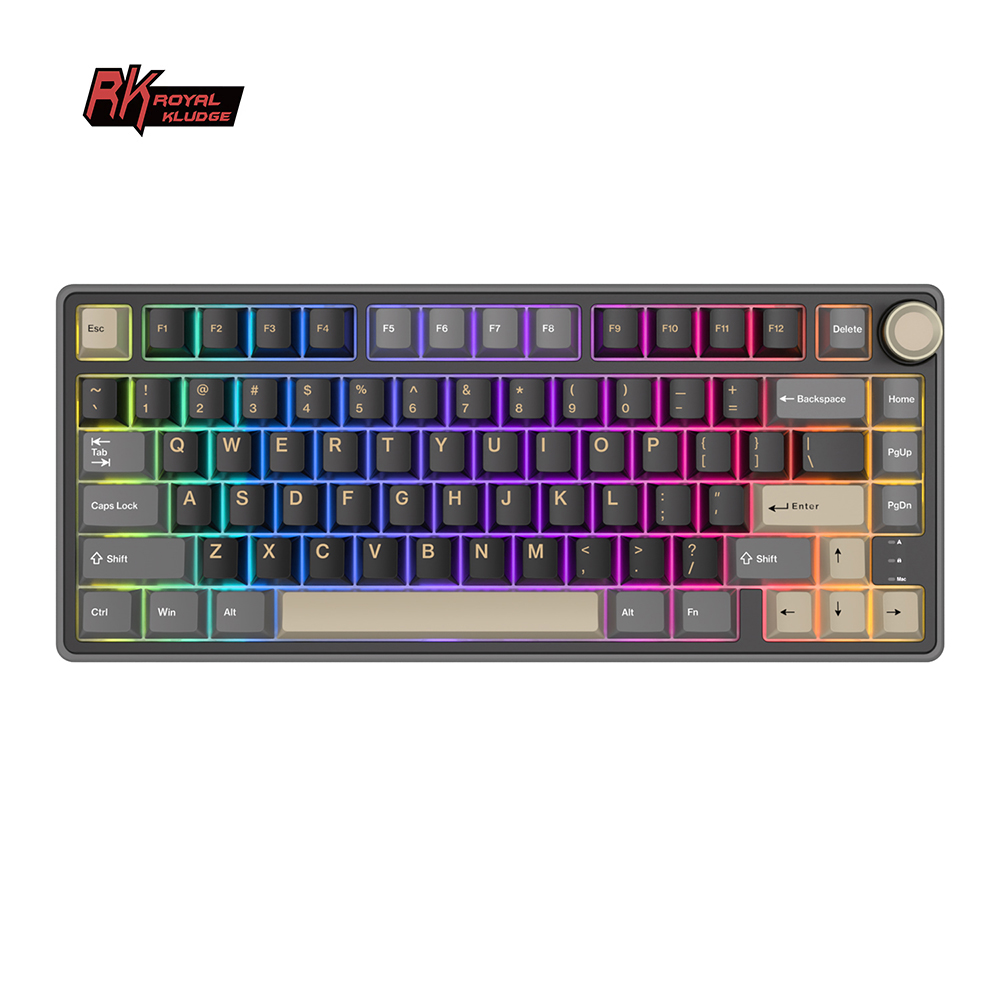 Gaming Keyboard Bundle - Royal Kludge RK R75 유선 게이밍