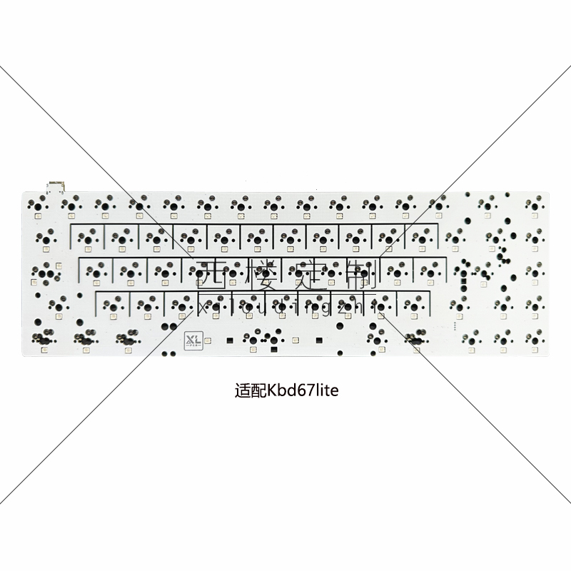 Hot Swap Pcb - Kbd67lite용 핫스왑 PCB 리듬 다중 열