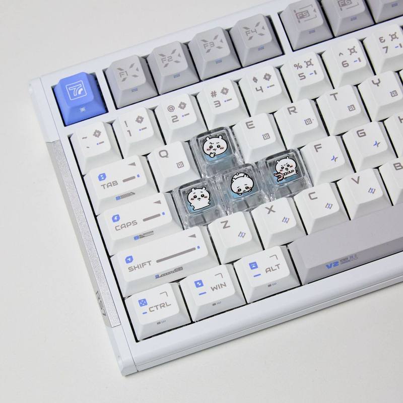 Chiikawa 4 Pcs 수제 투명 Pc 백라이트 맞 - Keyboard Gaming Transparent 리뷰 및 가격