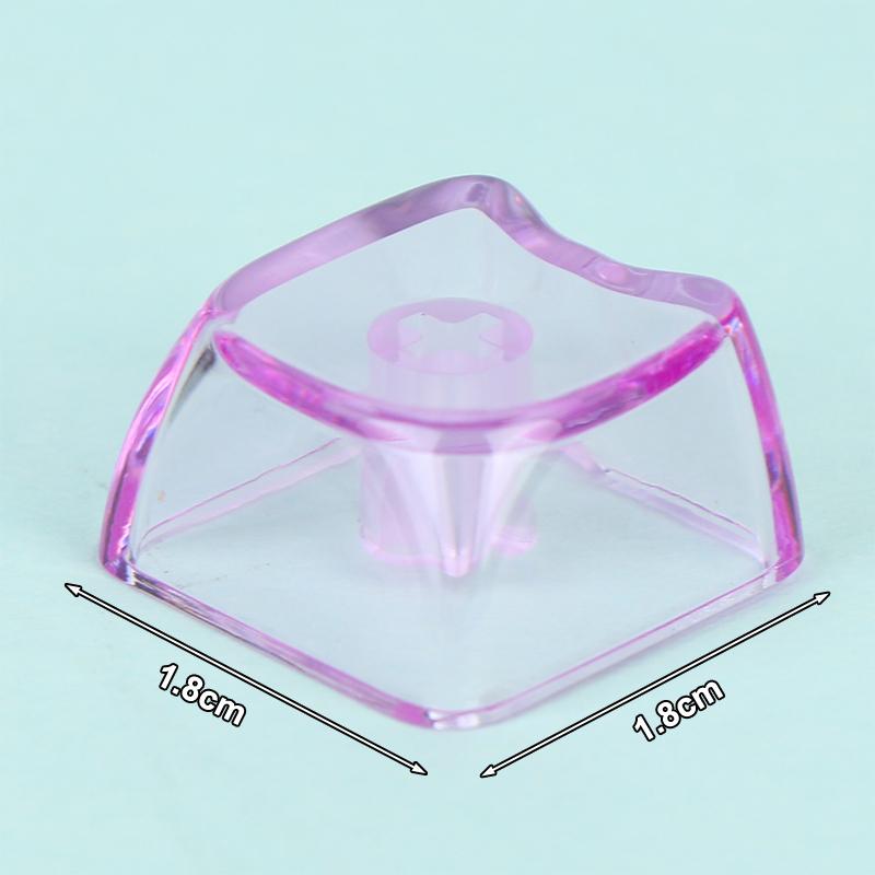 10Pcs MAO 프로필 투명 고양이 키캡 PBT 1U - Keyboard Gaming Transparent 리뷰 및 가격