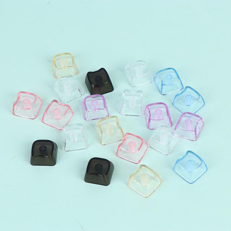 10Pcs MAO 프로필 투명 고양이 키캡 PBT 1U - Keyboard Gaming Transparent 리뷰 및 가격