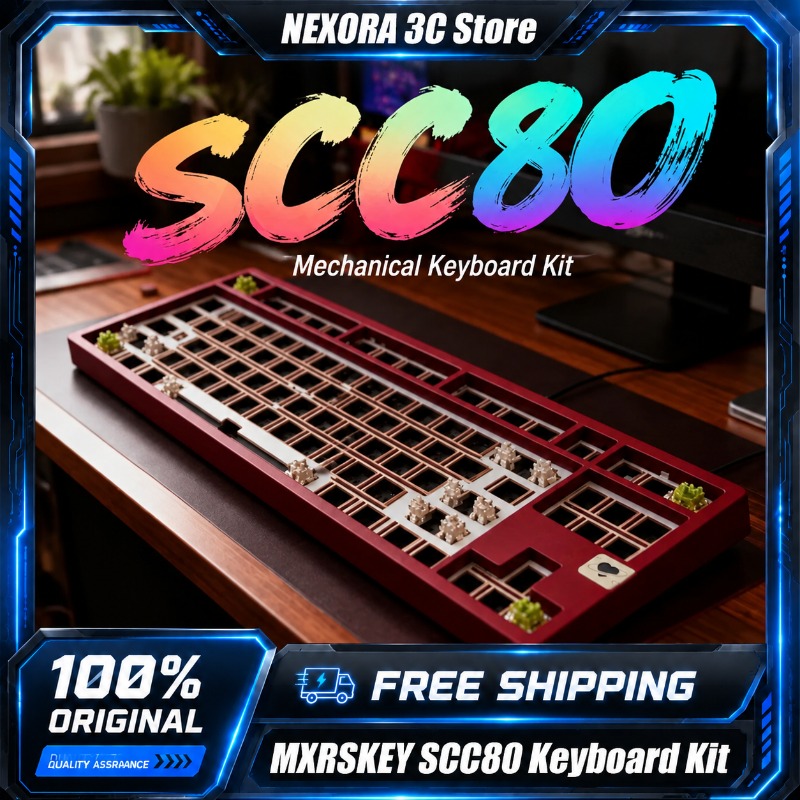 MXRSKEY SCC80 커스텀 기계식 키보드 키트 8 - Gaming Keyboard Tkl 리뷰 및 가격